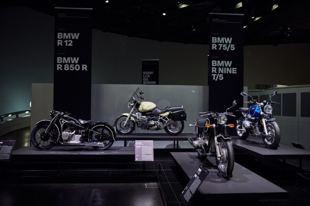 Motos en el Museo de BMW Motorrad